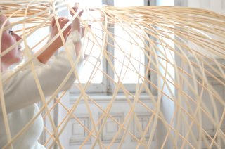 'Moving Meshes' at Domaine de Boisbuchet - Photo 6 of 8 - The exhibition is informed by the designer's extensive background in textiles and materials research. Her work with choreographers, fashion designers, and filmmakers explores interactions between environments, interior spaces, and people.