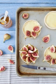 Gluten-free Fig and Goat Cheese tart from Tartelette.