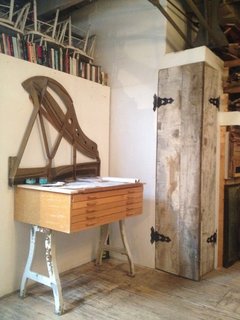 hOmE's workspace within the studio.