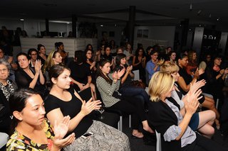 Women in Design at City Modern - Photo 4 of 4 - A sold-out crowd engaging in a pre-presidential debate debate about women in architecture.