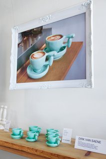 Maker's Mark - Photo 2 of 7 - During his residency last August, Belgian fashion designer Dirk van Saene made Flintstones-esque Wilma cups and saucers, priced from $60.