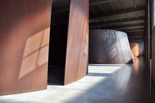 Weekend Detour: Beacon, New York - Photo 5 of 27 - One of the highlights of Dia:Beacon, this sculpture created by Richard Serra is best viewed in the late afternoon, when its foreboding steel structures both alludes to Dia’s industrial past and the sleek minimalism which permeates its current space.