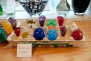 Weekend Detour: Beacon, New York - Photo 18 of 27 - Decorative eggs at Hudson Beach Glass.