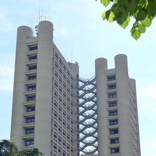 Instagram Find: Guess the Project - Photo 3 of 3 - These towers are by by Kenzo Tange in Balogna, Italy. Photo by Kevin Hui.