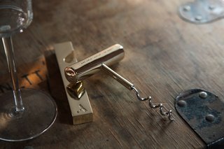 Anna Karlin: Designing in 360 Degrees - Photo 1 of 6 - Bar tools this beautiful can dress up any bottle of wine. Photo by Don Freeman.