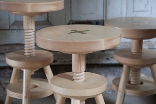 Anna Karlin: Designing in 360 Degrees - Photo 5 of 6 - Here's a detail shot of the stool. Photo by Don Freeman.