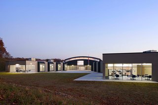 Edgeless School: Design for Learning is an exhibition currently on view at the Center for Architecture. An exploration of how new approaches to learning are being interpreted and facilitated by architects across the United States, Edgeless showcases nineteen K-12 schools. One of these schools is the WXY Architecture-designed REED Academy in Northern New Jersey. Photo courtesy the REED Academy.