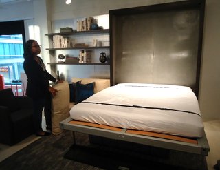 New from Resource Furniture - Photo 8 of 9 - ...Like so! Voila: a queen-size bed.