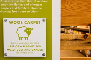 Every product zone features helpful information that conveys a clear benefit. Health is touted; sustainability is implied. Word of the store has spread quickly around Austin. "We've done some social media," says Yanosy, "but mainly it's grassroots. Local builders and a lot of young, savvy families are our customers."