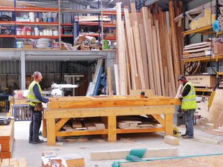 Local workers built the prototype in a nearby workshop.