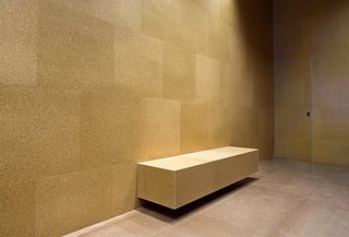 San Francisco's New Aesop Shop - Photo 2 of 4 - The other material used liberally, if to less dramatic effect, is cork. At the moment the shop has quite a bit of empty space, but Aesop believes in letting an interior breathe before filling it up.