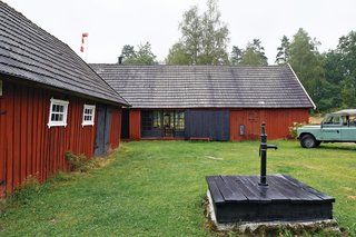 The simple, pared-down aesthetic and the open-ended time frame of the project—along with the couples’ building and design skills—helped Odgård and Lyng Hansen achieve their renovation on a miniscule budget, with a project outline that ebbed and flowed with Odgård’s professional successes in product design.