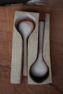 Designer Spotlight: Black Creek Mercantile & Trading Co. - Photo 3 of 5 - "If you take 30-40 photos of the entire process, you can see that transcendent moment when the piece of wood becomes a spoon," says Vogel.