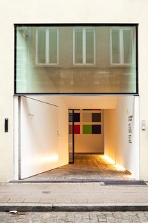 This House Proves Art Galleries Can Be Super-Friendly - Photo 17 of 18 - "There was too much visual pollution disturbing the simplicity. The goal was to allow the existing buildings to work within a totally new program, each still distinguishable by its own destiny." —Architect Bart Len