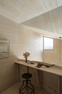 The Bristol stool on the second story landing is by Modern Home.
