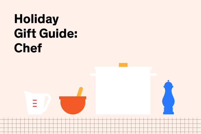 26 Gift Guides for ALL Your Holiday Shopping Needs - Photo 3 of 27 - Don't relegate your favorite chef to cooking with hand-me-down pot holders and worn out bakeware. This holiday season, here are ten picks to help the home chef stay organized and on trend.
