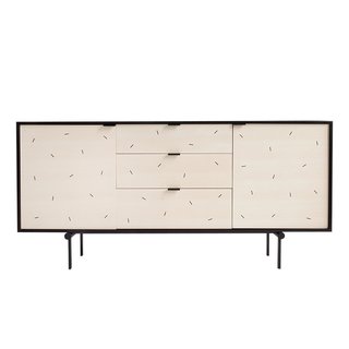 7 People to Follow on Dwell Right Now - Photo 1 of 7 - We’ve had an eye on New York’s Syrette Lew, known professionally as Moving Mountains, since she made our 2015 Young Guns roster of rising designers. On her profile, you’ll find plain but playful furniture, like her Confetti credenza. "I was sick of all the rustic, reclaimed wood in Brooklyn, so when my boyfriend moved in, I decided to make pieces that we’d actually want to live with," she says. 