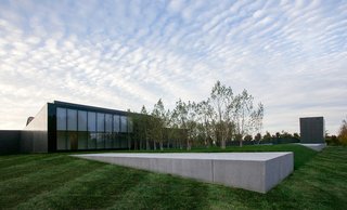 The new East Building as seen from the east. Image courtesy of the Saint Louis Art Museum and Architectural Wall Systems. Photo by: Jacob Sharp.