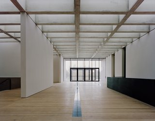 Looking north through the East Building Hall. Image courtesy of the Saint Louis Art Museum. © Simon Menges