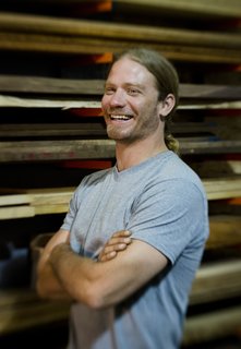 Besides being shown the basics of woodworking by his father as a child, Michael Rupich is completely self taught, mostly through a process of trial and error. "It's a tough way to learn, but you never forget something once you figure it out," he says. "I am still learning every day, though, and any time I have the chance to talk the ear off an old-timer, I will jump on it." Photo by: Esther Nisanova.