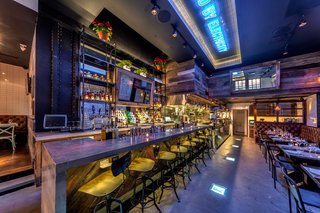 EndGrain recently finished a complete interior installation for Willow Road, a new restaurant and bar housed within what was once the historic Nabisco Factory in Manhattan's Meatpacking District.