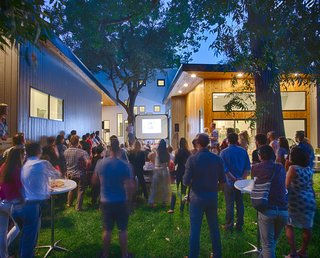 A Mighty Oak Tree Frames This Family Home in Austin - Photo 10 of 10 - Project Manager: Travis Cook. <br><br>Design Team: Travis Cook, Matt Fajkus, AIA, David Birt.<br><br>Design Support: Thomas Johnston.<br><br>General Contractor: Don Fry of Brodie Builders