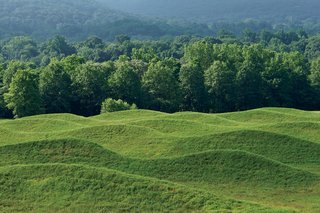 Q&A with Architectural Designer and Artist Maya Lin - Photo 4 of 8 - Rows of rolling earth comprise the 2009 Storm King Wavefield, the artist’s largest site-specific installation.