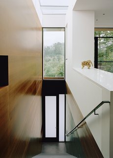 At the top of the stairs, a panorama of the Glen Park neighborhood is revealed.