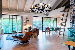 Playful Materials Refresh a Dated Hollywood Home - Photo 1 of 6 -