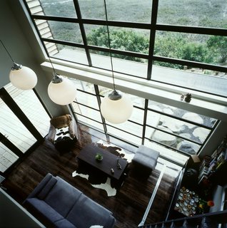 This Japanese-Style Box Home Boasts a Two-Story Bookcase - Photo 6 of 7 -