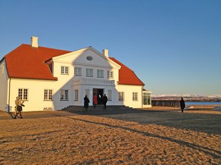 Home of Icelandic President Ólafur Ragnar Grímsson. Photo by: Tiffany Orvet