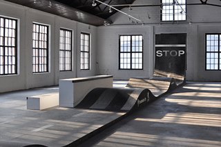 Completed in 2011 in Fiskars, Finland, Striitti is an indoor skatescape.