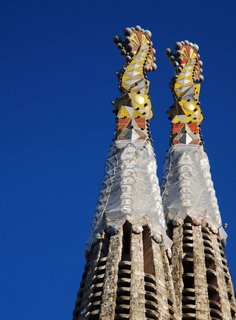 Travel Guide: Barcelona, Spain - Photo 1 of 5 - The towers of Sagrada Família. Photo by: MarcelGermain
