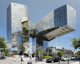 Travel Guide: Barcelona, Spain - Photo 3 of 5 - Torre de Gas Natural, designed by Enric Miralles and Benedetta Tagliabue of EMBT. Photo by: Stijn Hosdez