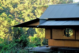 Three Buildings: Emilio Fuscaldo - Photo 3 of 3 - Another Australian architect deeply concerned with environmental sustainability, Richard Leplastrier builds using highly local materials, striving to ascertain how little he actually needs for his structures.