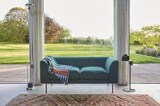 Quirky 1970s House in the English Countryside Showcases an Amazing Modern Furniture Collection - Photo 14 of 18 - The loveseat is by Terence Woodgate.