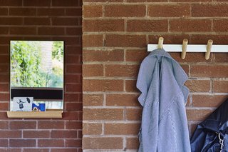 Quirky 1970s House in the English Countryside Showcases an Amazing Modern Furniture Collection - Photo 17 of 18 - Faudet-Harrison designed these modern coat hooks for SCP.