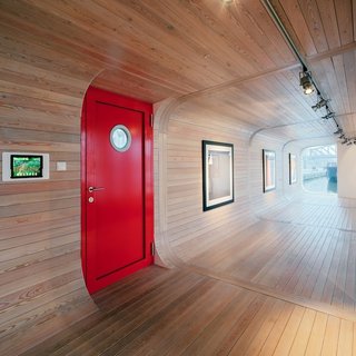 Floating Prefab Concept Rethinks the Houseboat - Photo 7 of 7 - The concept is adaptable for both land and sea.