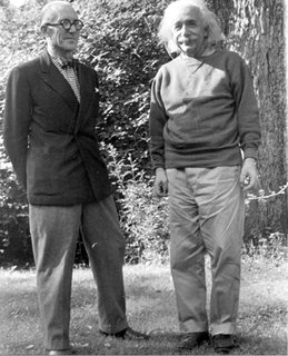 Le Corbusier: The Most Stylish Architect in History - Photo 5 of 7 - Not easy to make a fellow genius look like a schlub, but double-breasted beats sweatshirt any day.