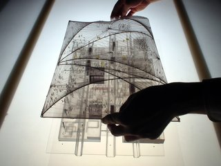 Never Built: Los Angeles at A+D Architecture & Design Museum - Photo 3 of 3 - In 2001, OMA and Rem Koolhaas proposed a translucent roof that would put all of LACMA under a single lid. It never happened. Image courtesy OMA.