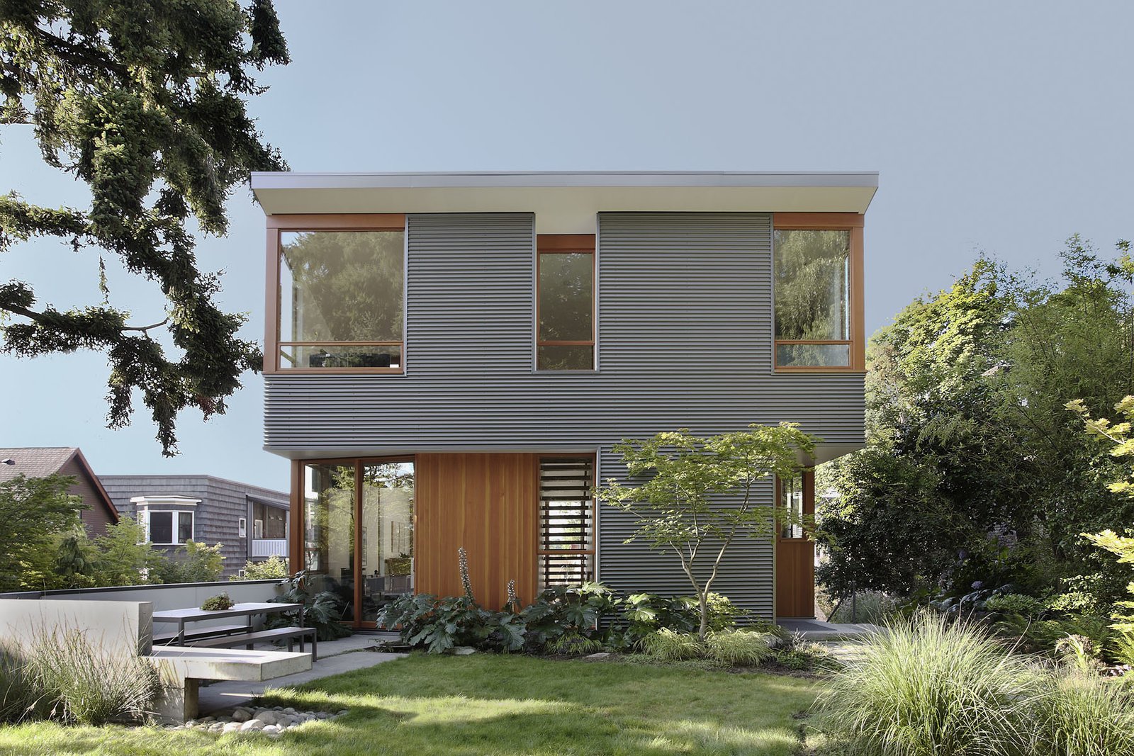 modern corrugated metal facades collection of 6 photosluke modern corrugated metal facades collection of 6 photosluke