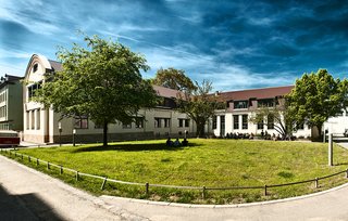 Art Nouveau Architect Henry van de Velde - Photo 3 of 4 - Van de Velde designed this smaller building of Bauhaus University in 1905. He took particular care to arc the building to give the inside a cavernous effect. This building is also listed as a UNESCO World Heritage Site.