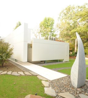 At Dwell on Design, architect Michael Lehrer will take us on a virtual tour of Canyon House, the house and studio he designed for the marble sculptor Charlie Kaplan.