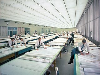 The production facility is located in Detroit's Argonaut building, originally built in 1928 to house a design laboratory for General Motors. Photo courtesy General Motors.