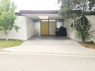 Dwell Los Angeles Home Tours Day #2 Preview: East Side and Downtown - Photo 5 of 10 - The front facade of H House, a 1962 house by architect Richard Banta restored by resident Brent Nichols.