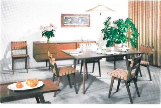 Mid-Century Designer Focus: Mel Smilow - Photo 6 of 7 - Shot in 1968 at the Smilow-Thielle store in Manhasset, New York, a dining room vignette outfitted with decorations and housewares encouraged shoppers to feel at home. Photo courtesy of the Smilow Family.