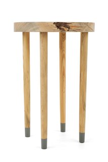 American Made Design: Moran Woodworked Furniture - Photo 1 of 3 - The Editions Tea table is finished with a raw-edge detail.