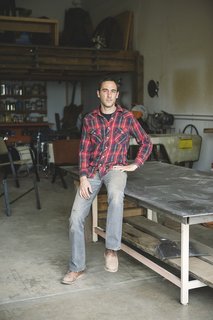 American Made Design: Dust - Photo 1 of 4 - Tucson designers Cade Hayes and his partner Jesus Robles make their line of steel chairs by hand.