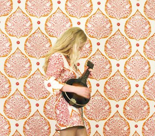 American Made Design: Galbraith & Paul - Photo 1 of 3 - The Lotus wallpaper pattern by Galbraith and Paul is produced in-studio with the help of a digital printer.
