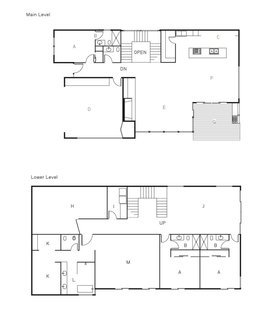 The First LEED Gold-Certified Family Home in San Diego - Photo 13 of 13 - The floor plan of the Shayan House.